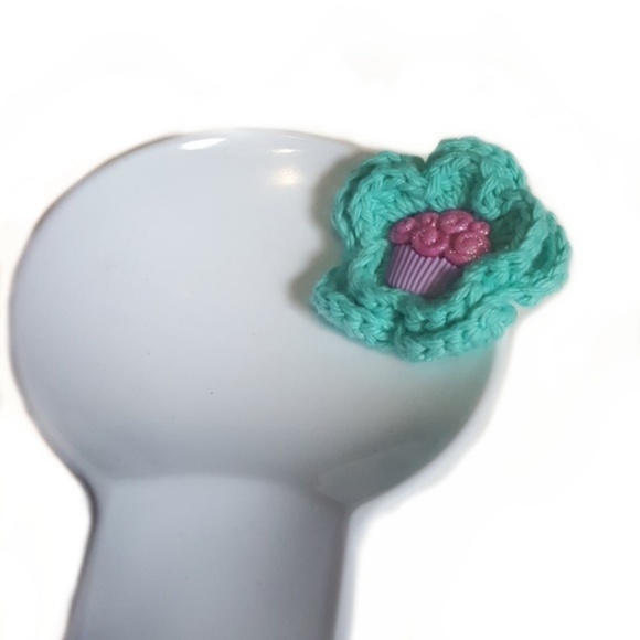 HP👏 Cupcake Plastic Stove Oven Spoon Set-Handmade - Picture 2 of 5